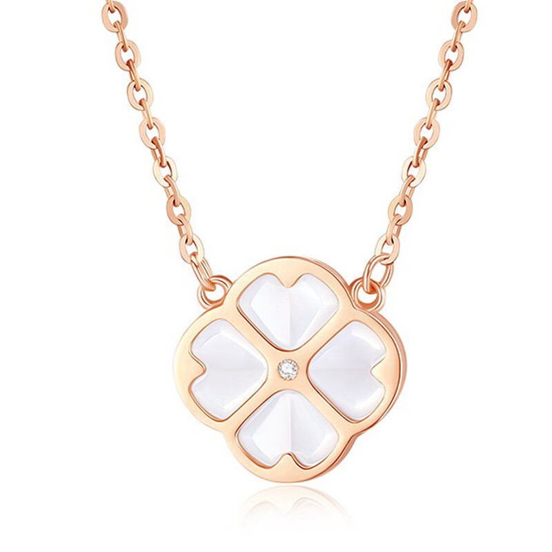 ISYOU 幸运四叶草项链