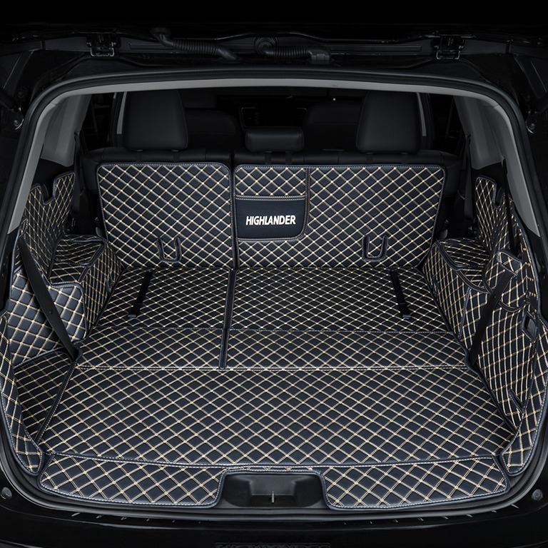 福腾大包围黑米色后备箱垫