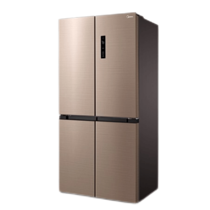 美的 十字对开门冰箱