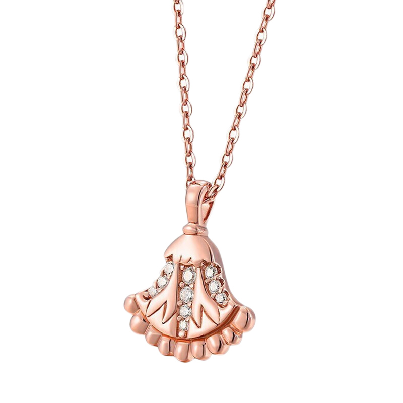 卡蒂罗 999足银小裙子项链