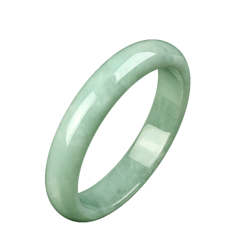 周大生 色泽透亮翡翠手镯