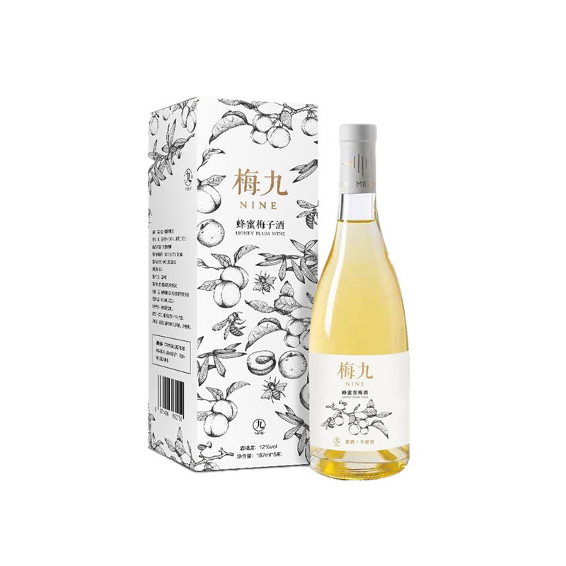 梅九 蜂蜜梅子 果酒