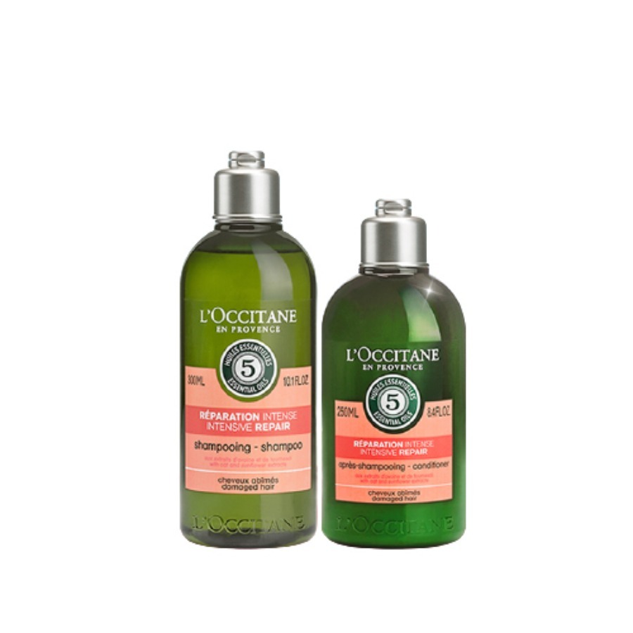 欧舒丹 草本菁纯修护洗护套装