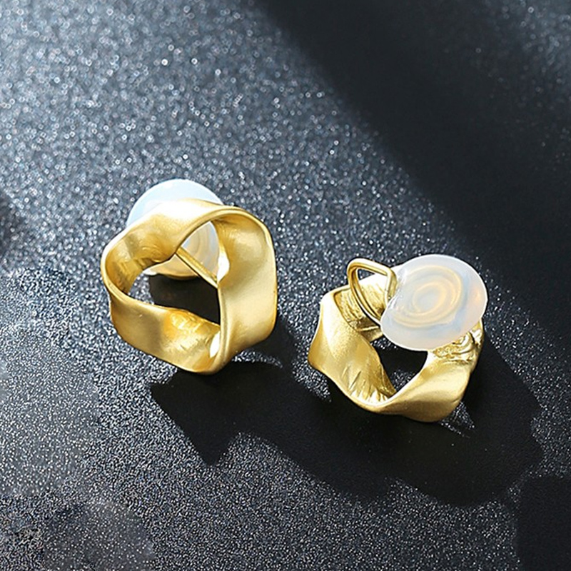 黛若 扭曲几何元素耳饰