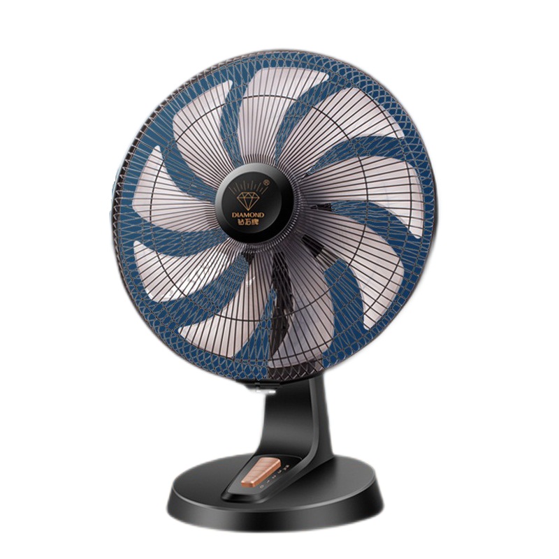 钻石牌 大风力定时电风扇