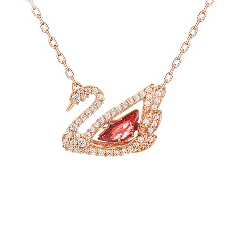 施华洛世奇 镀玫瑰金 项链