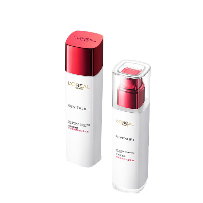 欧莱雅 抗衰补水护肤套装