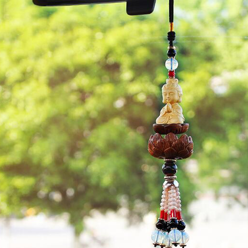 宝佩 黄杨木 汽车挂件