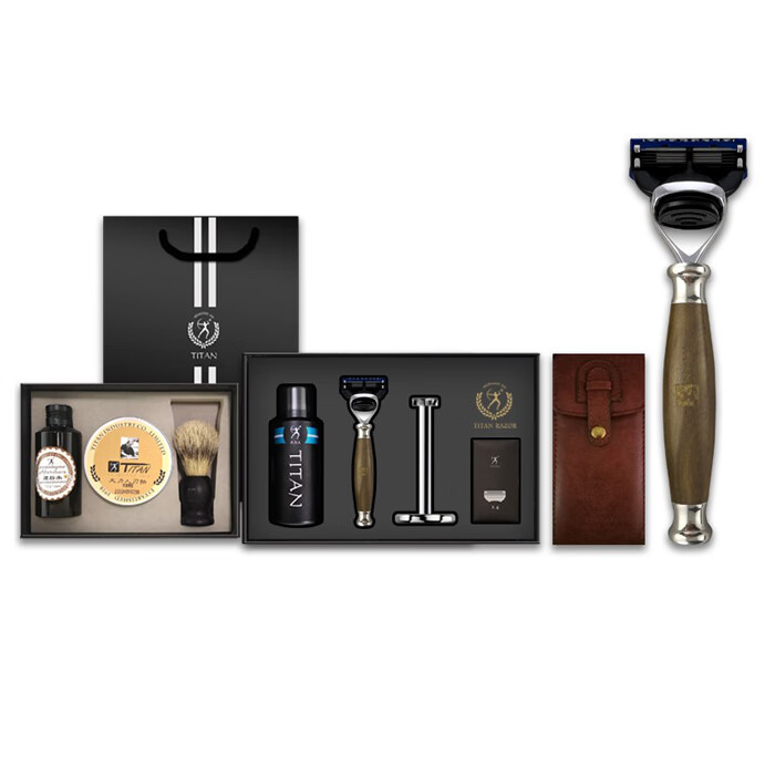 大力人 天然手柄 剃须刀