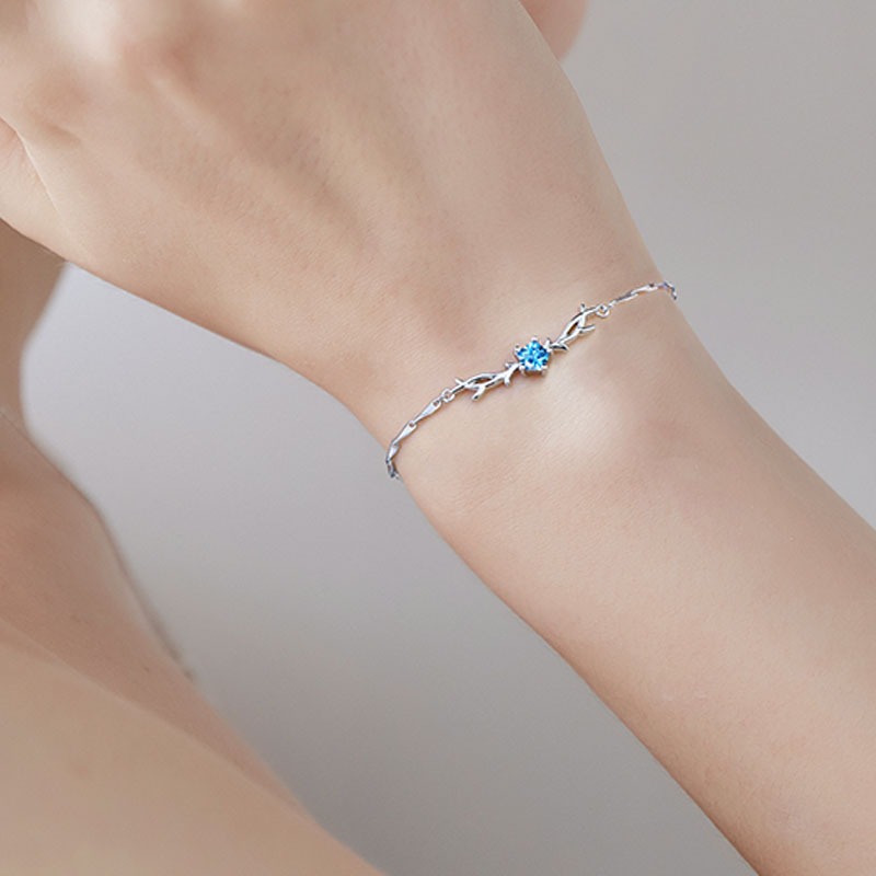 卡蒂罗炫彩蓝手链