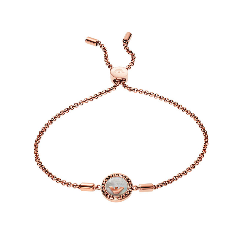 阿玛尼 鹰标母贝手链