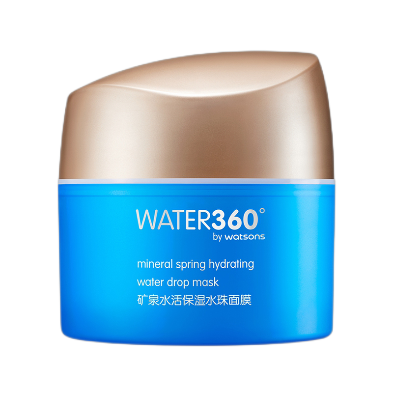 屈臣氏 矿泉水活保湿水珠面膜