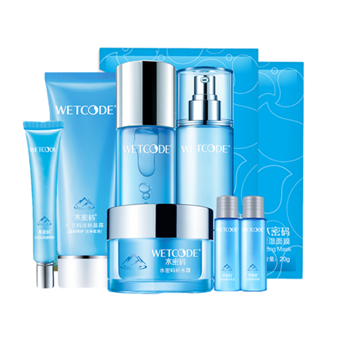 水密码 冰川矿泉水面部套装