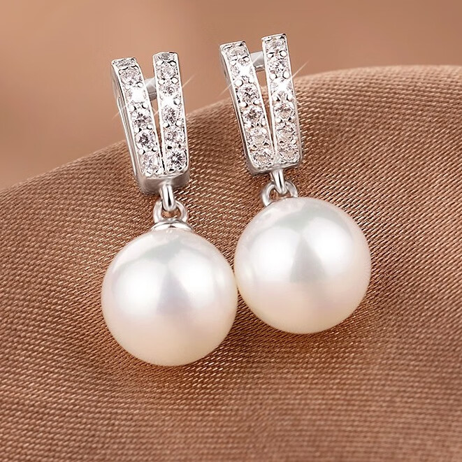沫兰 澳洲925银珍珠耳饰