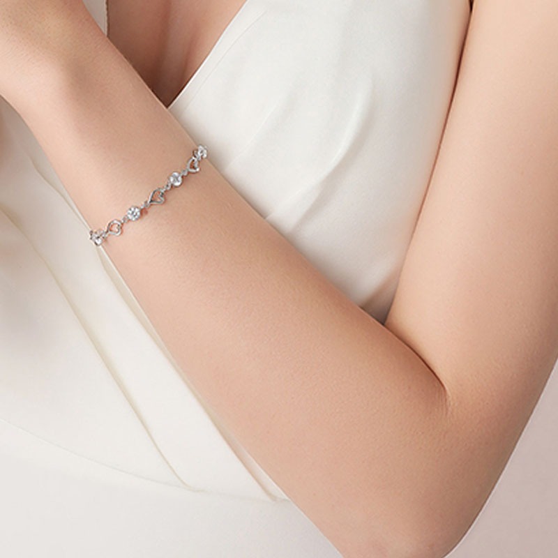 唯一足银时尚手链