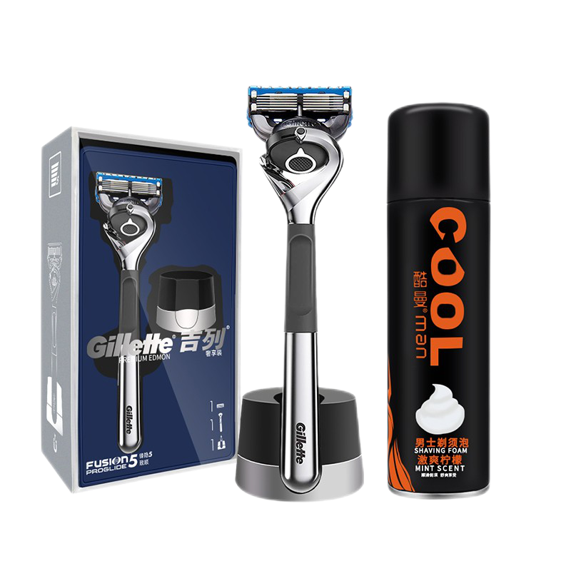 吉列 防滑稳固手动剃须刀