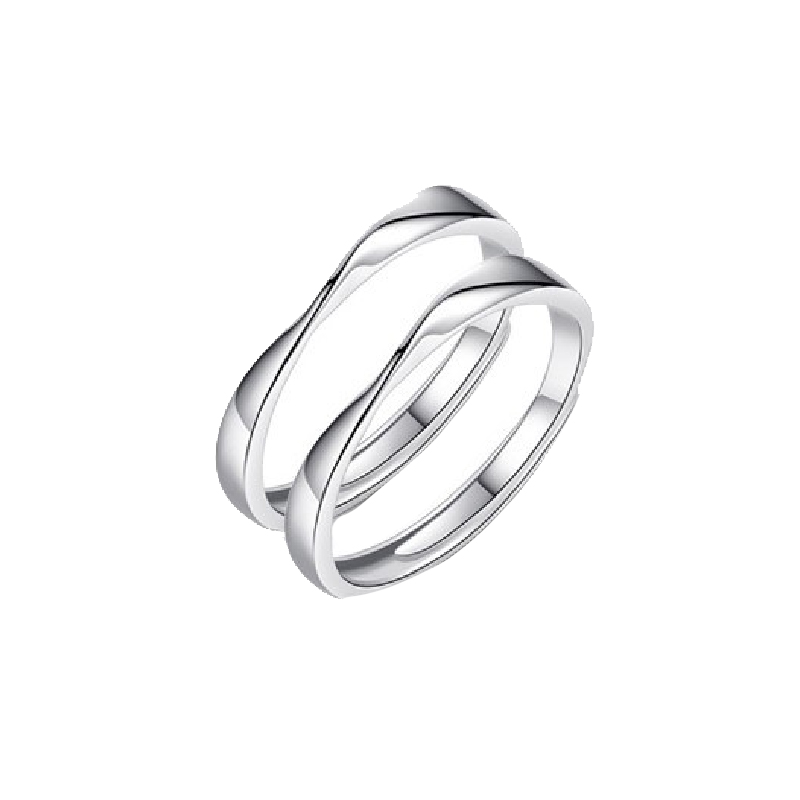 mini&yaya电镀银质戒指