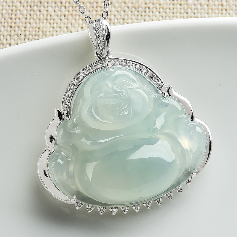 绿翠玉 细腻亲肤翡翠吊坠