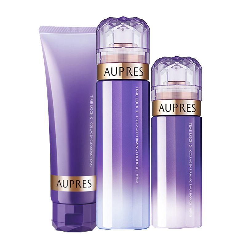 欧珀莱 时光锁胶原滋润护肤套装