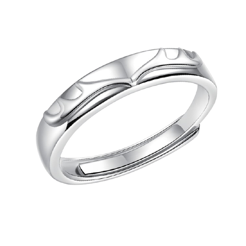 米乐琪 莫桑石情侣对戒