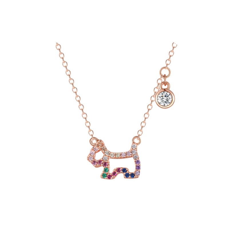 瑷嘉莎 钻饰设计项链