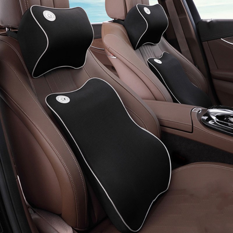 华饰 太空记忆棉按摩腰靠