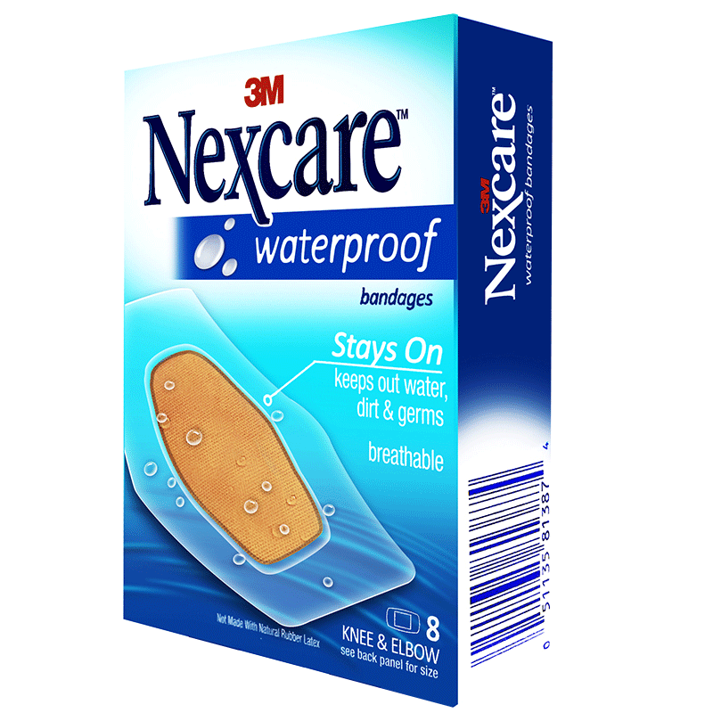 3M 防水透气二合一创可贴