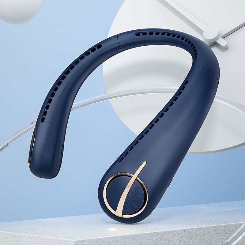 邦克仕负离子挂脖电风扇