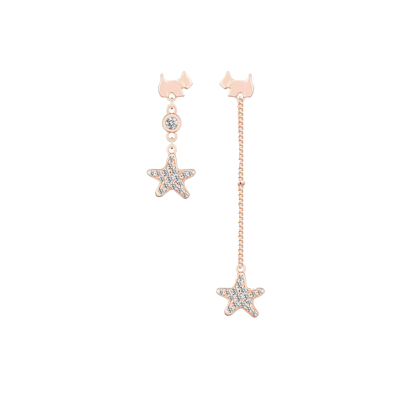 AGATHA小狗星星两戴耳钉