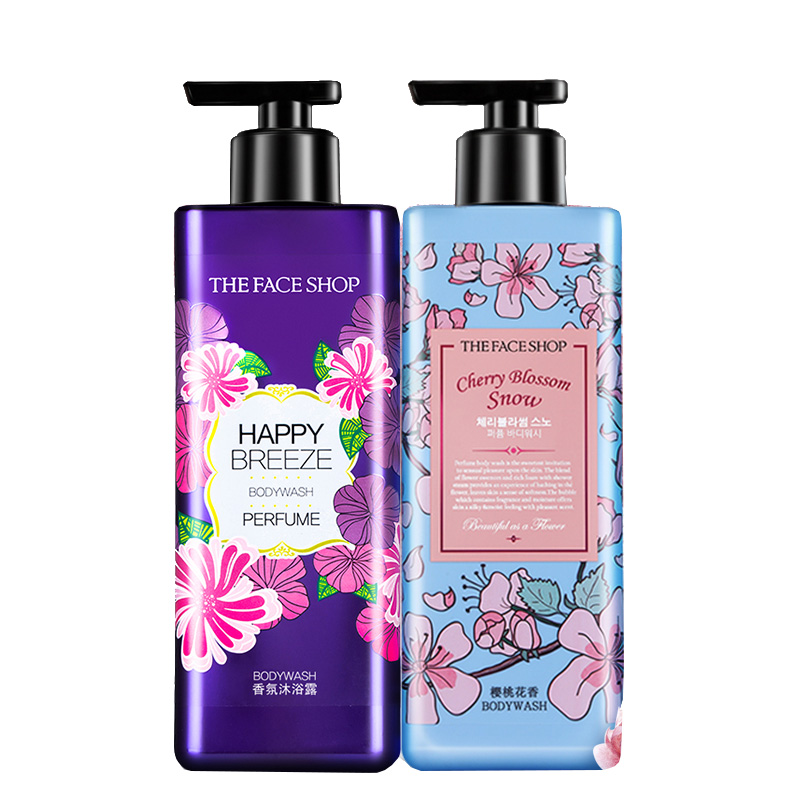 菲诗小铺 和风樱雪香水沐浴露