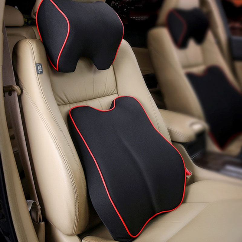 康车宝 温感记忆棉头枕腰靠