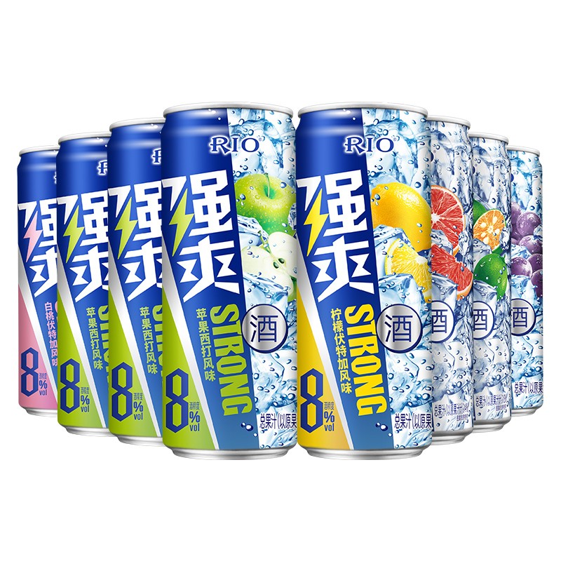 锐澳 强爽全家福预调鸡尾酒