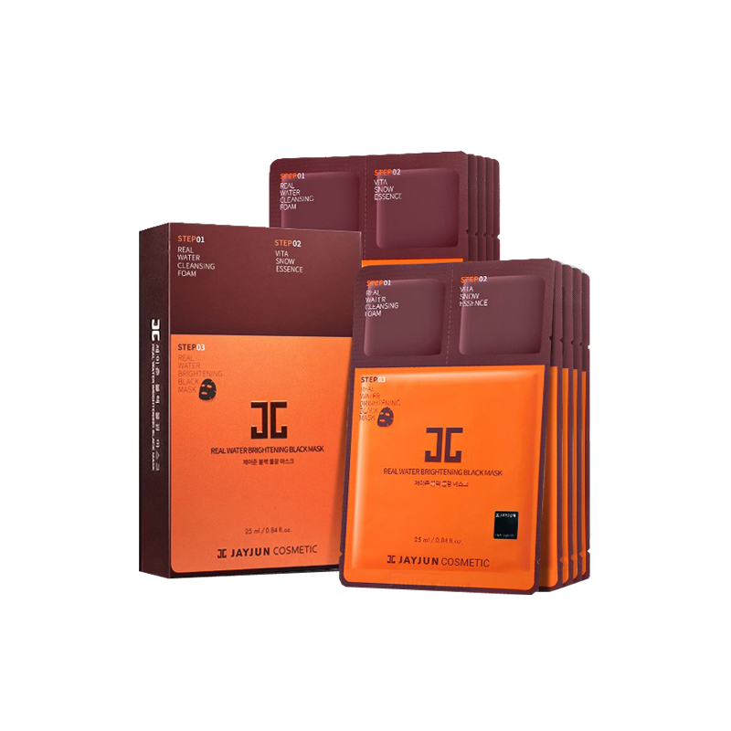 捷俊 黑水光补水面膜