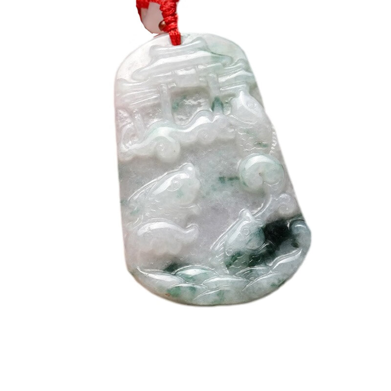 七彩云南 一帆风顺 翡翠吊坠