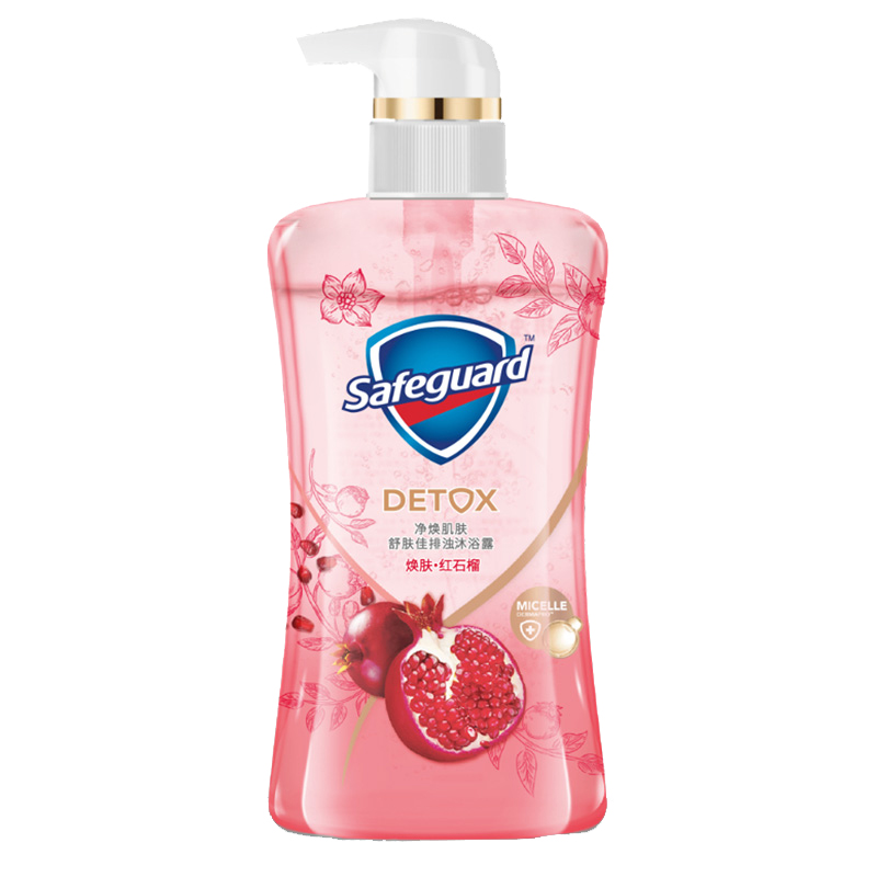 舒肤佳 红石榴 排浊沐浴露