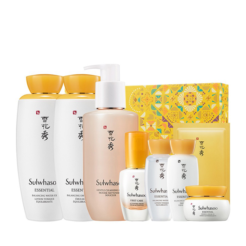 雪花秀 滋盈肌本水乳护肤套装