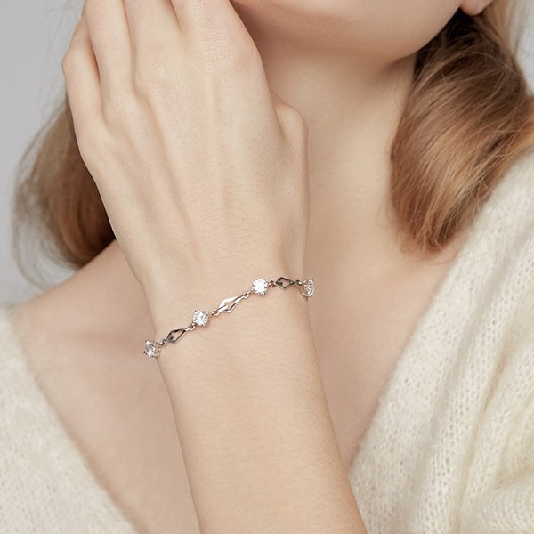 KADER 典雅简菱光之恋手链