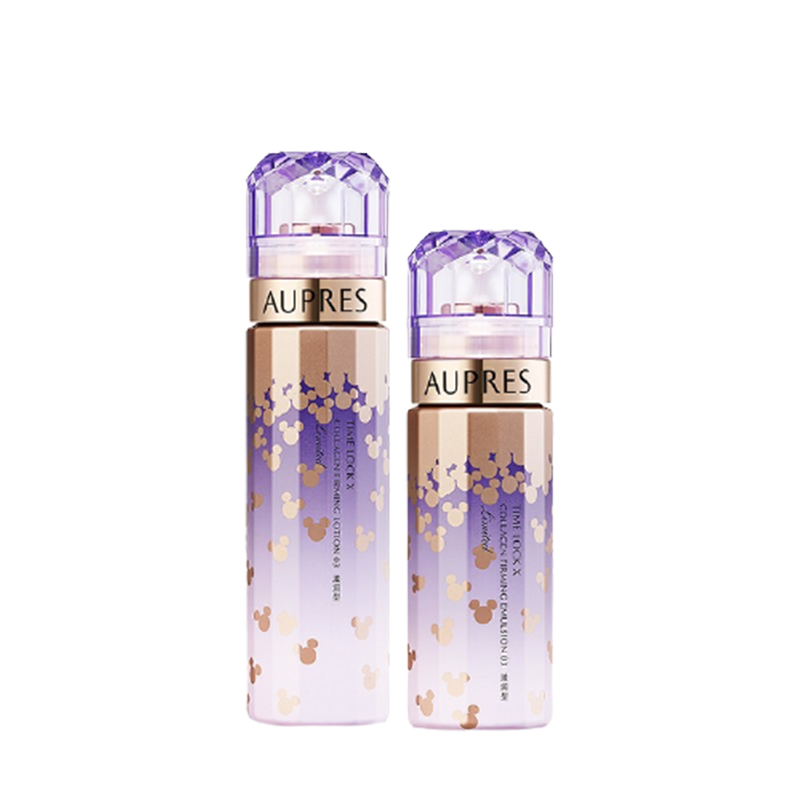 欧珀莱 时光锁胶原紧致水乳套装