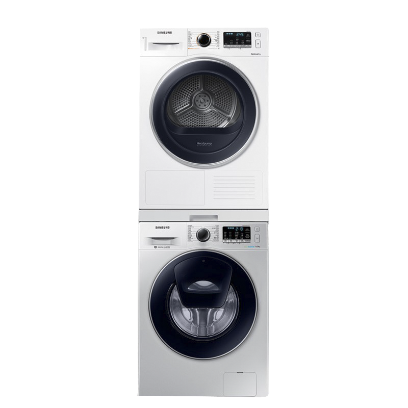 三星 热泵干衣蒸汽除菌洗烘套装