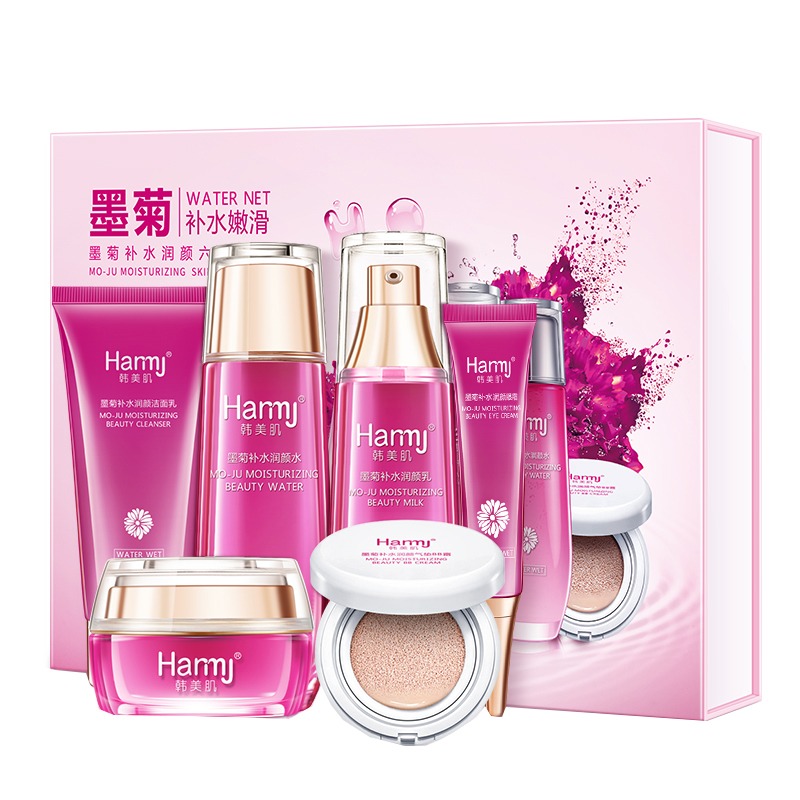 韩美肌 墨菊补水润颜护肤套装