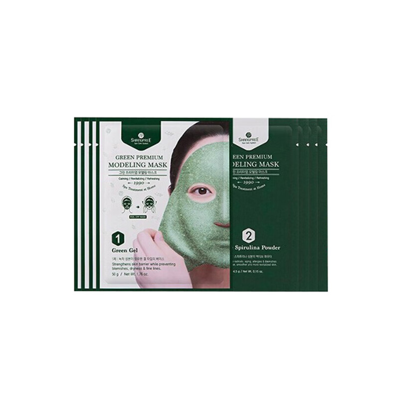 香蒲丽 螺旋藻水光面膜