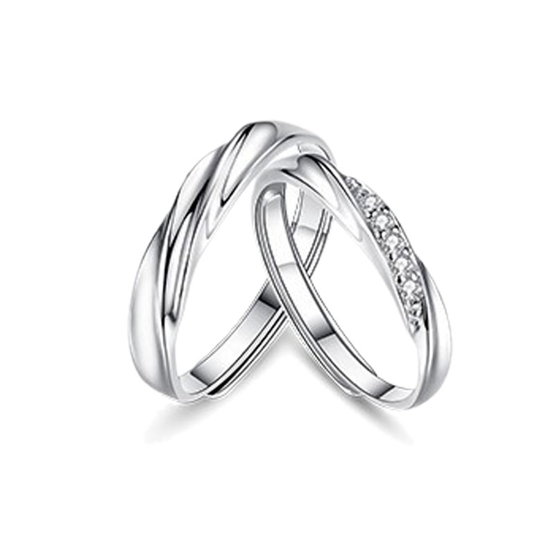 卡蒂罗 光滑对戒戒指