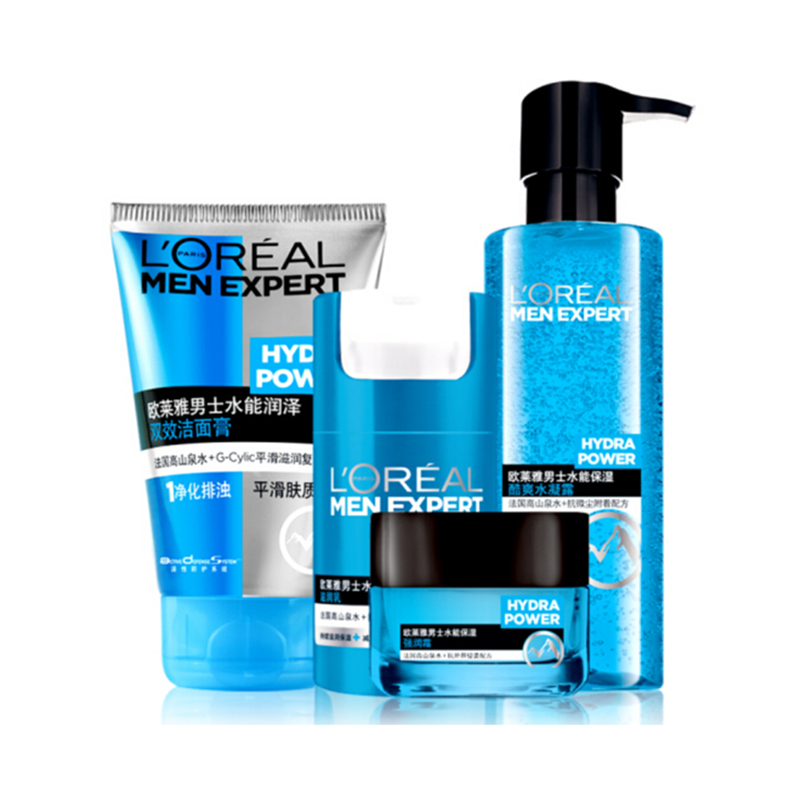 欧莱雅 抗微尘吸附护肤套装