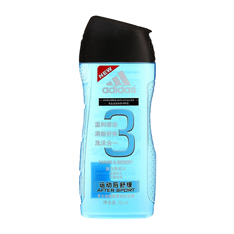 阿迪达斯 男士香波沐浴露