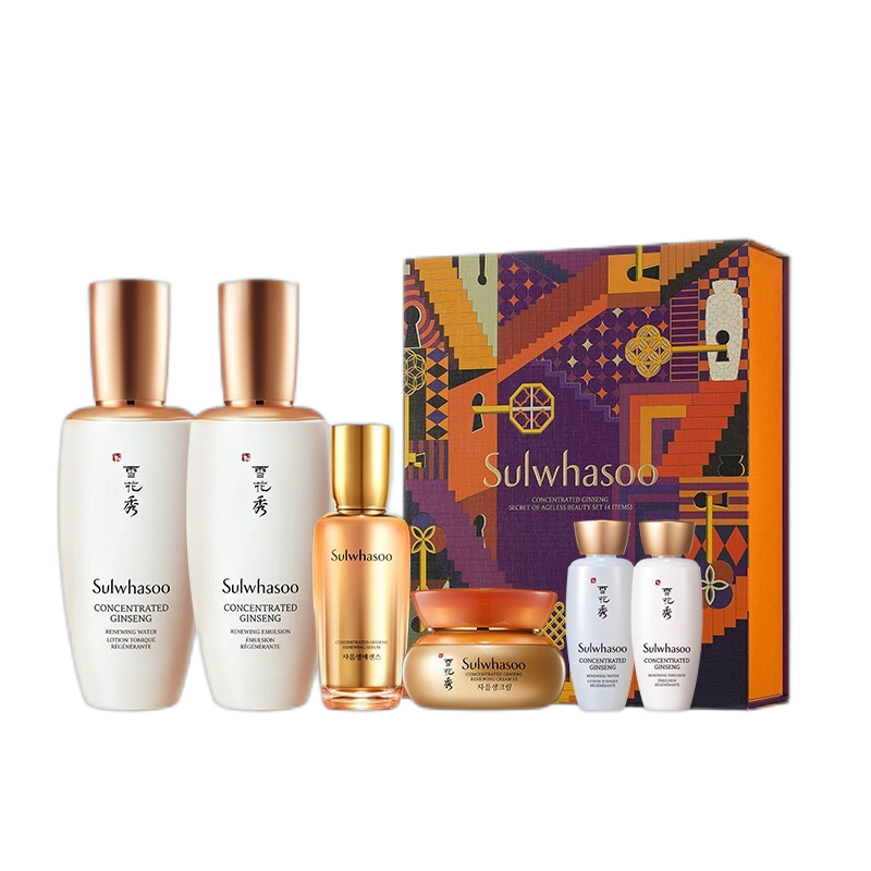 雪花秀 柔滑呵护护肤套装