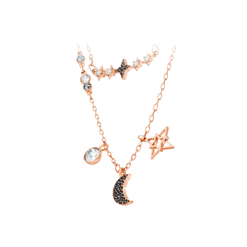 施华洛世奇神秘月亮造型项链