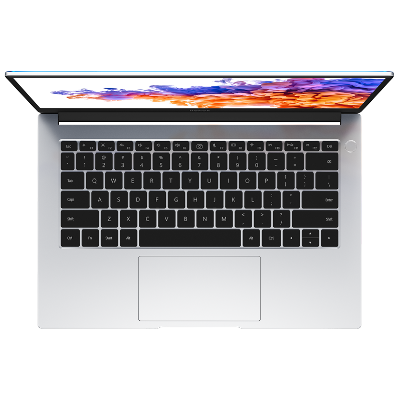 荣耀 指纹解锁笔记本