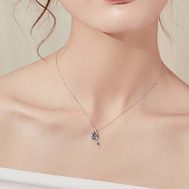 是你金海豚时尚项链