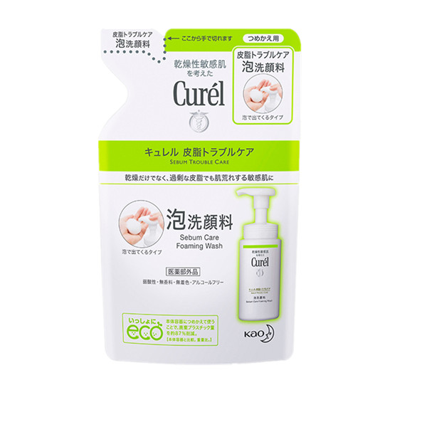 珂润 控油保湿 洗面奶