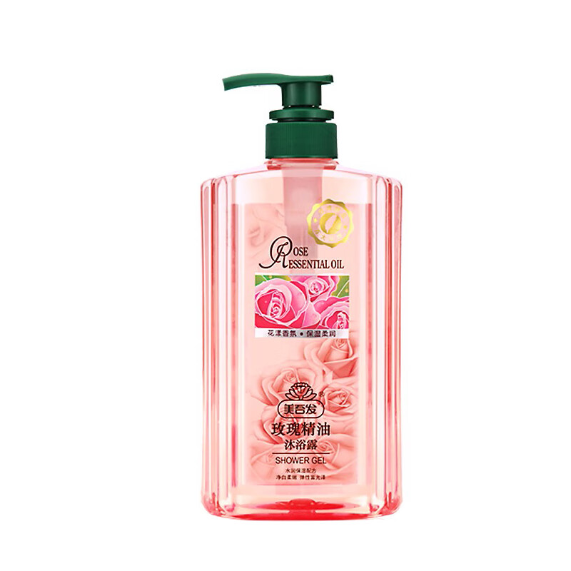 美吾发玫瑰精油沐浴露